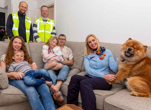 New pad is a delight as Flitwick family look to create unforgettable memories in dream home